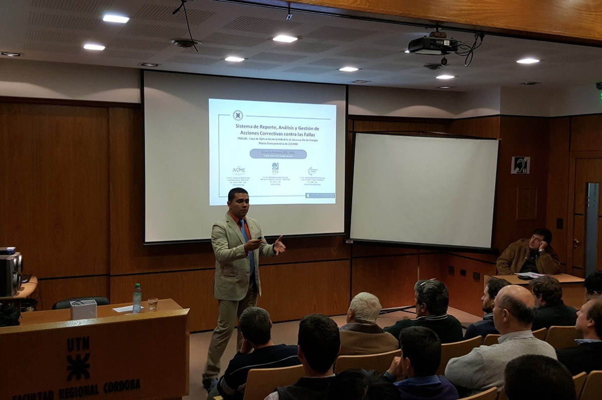 Conferencia sobre FRACAS - UTN Argentina